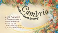 Logo firmy Salon Bankietowy Cambria, Zofia Nowicka